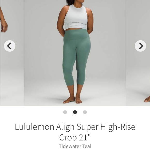 lululemon Align Super High Rise Crop 21” - Picture 9 of 9